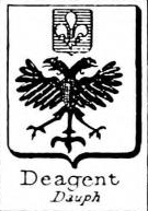 Deagent Coat of Arms / Family Crest 0