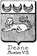 Deane Coat of Arms / Family Crest 1