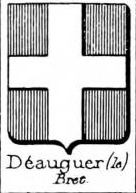 Deauguer Coat of Arms / Family Crest 0