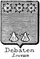 Debaten Coat of Arms / Family Crest 0