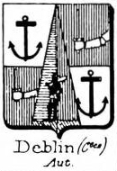 Deblin Coat of Arms / Family Crest 1