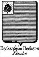 Decker Coat of Arms / Family Crest 12