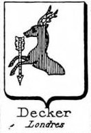 Decker Coat of Arms / Family Crest 3