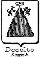 Decolte Coat of Arms / Family Crest 0