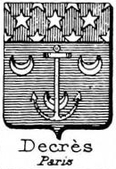 Decres Coat of Arms / Family Crest 0