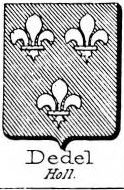 Dedel Coat of Arms / Family Crest 1
