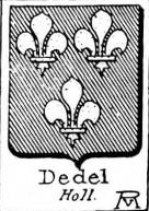 Dedel Coat of Arms / Family Crest 0