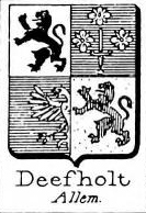 Deefholt Coat of Arms / Family Crest 0