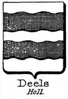 Deels Coat of Arms / Family Crest 0