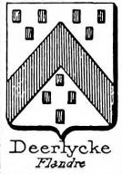 Deerlycke Coat of Arms / Family Crest 1