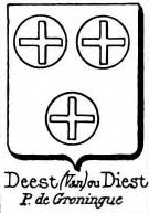 Deest Coat of Arms / Family Crest 0