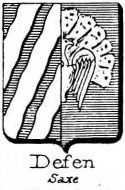 Defen Coat of Arms / Family Crest 0
