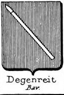 Degenreit Coat of Arms / Family Crest 0