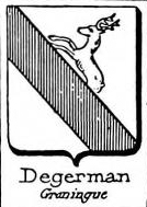 Degerman Coat of Arms / Family Crest 0