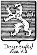 Degres Coat of Arms / Family Crest 0