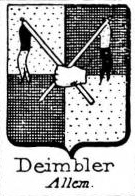 Deimbler Coat of Arms / Family Crest 0