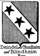 Deindel Coat of Arms / Family Crest 0