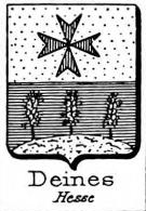 Deines Coat of Arms / Family Crest 0