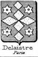 Delaistre Coat of Arms / Family Crest 0