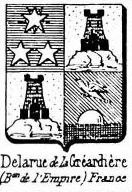 DelaRue Coat of Arms / Family Crest 1