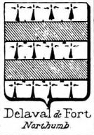 Delaval Coat of Arms / Family Crest 4