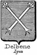 Delbene Coat of Arms / Family Crest 0