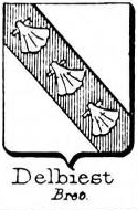 Delbiest Coat of Arms / Family Crest 0