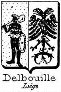 Delbouille Coat of Arms / Family Crest 0