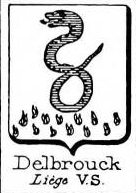 Delbrouck Coat of Arms / Family Crest 0