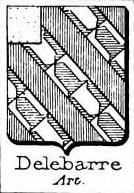 Delebarre Coat of Arms / Family Crest 0