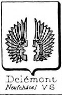 Delemont Coat of Arms / Family Crest 0