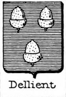 Dellient Coat of Arms / Family Crest 0
