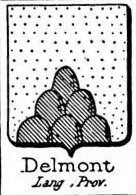 Delmont Coat of Arms / Family Crest 1
