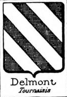 Delmont Coat of Arms / Family Crest 0