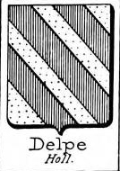Delpe Coat of Arms / Family Crest 0