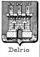 Delrio Coat of Arms / Family Crest 1