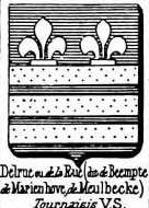 Delrue Coat of Arms / Family Crest 1