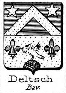 Deltsch Coat of Arms / Family Crest 0