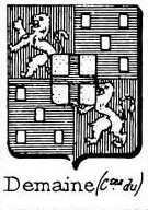 Demaine Coat of Arms / Family Crest 0