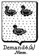 Demande Coat of Arms / Family Crest 0