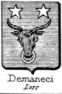 Demaneci Coat of Arms / Family Crest 0