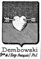 Dembowski Coat of Arms / Family Crest 0
