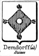 Demdorff Coat of Arms / Family Crest 0