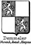 Demmler Coat of Arms / Family Crest 0