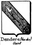 Dendere Coat of Arms / Family Crest 0