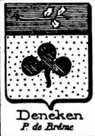 Deneken Coat of Arms / Family Crest 0
