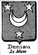 Deniau Coat of Arms / Family Crest 0