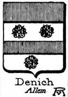 Denich Coat of Arms / Family Crest 0