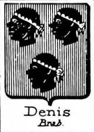 Denis Coat of Arms / Family Crest 3