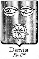 Denis Coat of Arms / Family Crest 12